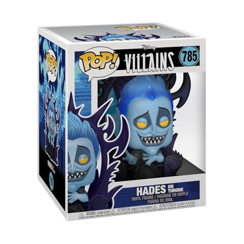 Funko POP! Deluxe: Villains - Hades on Throne - Disney Villains - Collectable Vinyl Figure - Gift Idea - Official Merchandise - Toys for Kids & Adults - Movies Fans - Model Figure for Collectors