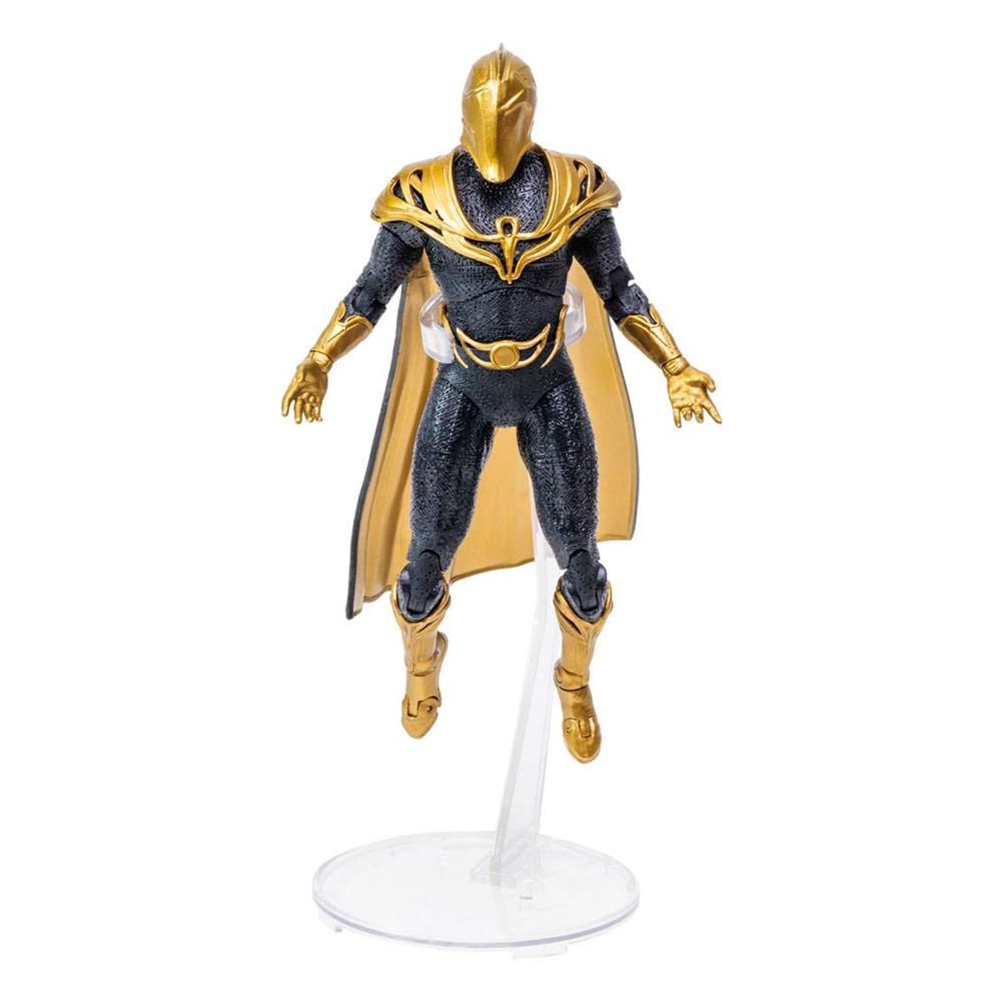 McFarlane Toys, 7-Inch DC Black Adam Dr. Fate Action Figure with 22 Moving Parts, Collectible DC Black Adam Movie Figure with Stand Base and Unique Collectible Character Card – Ages 12+