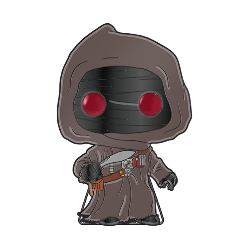 Funko Pop! Large Enamel Pin Star Wars: Offworld Jawa - Star Wars Enamel Pins - Cute Collectable Novelty Brooch - for Backpacks & Bags - Gift Idea - Official Merchandise - Movies Fans