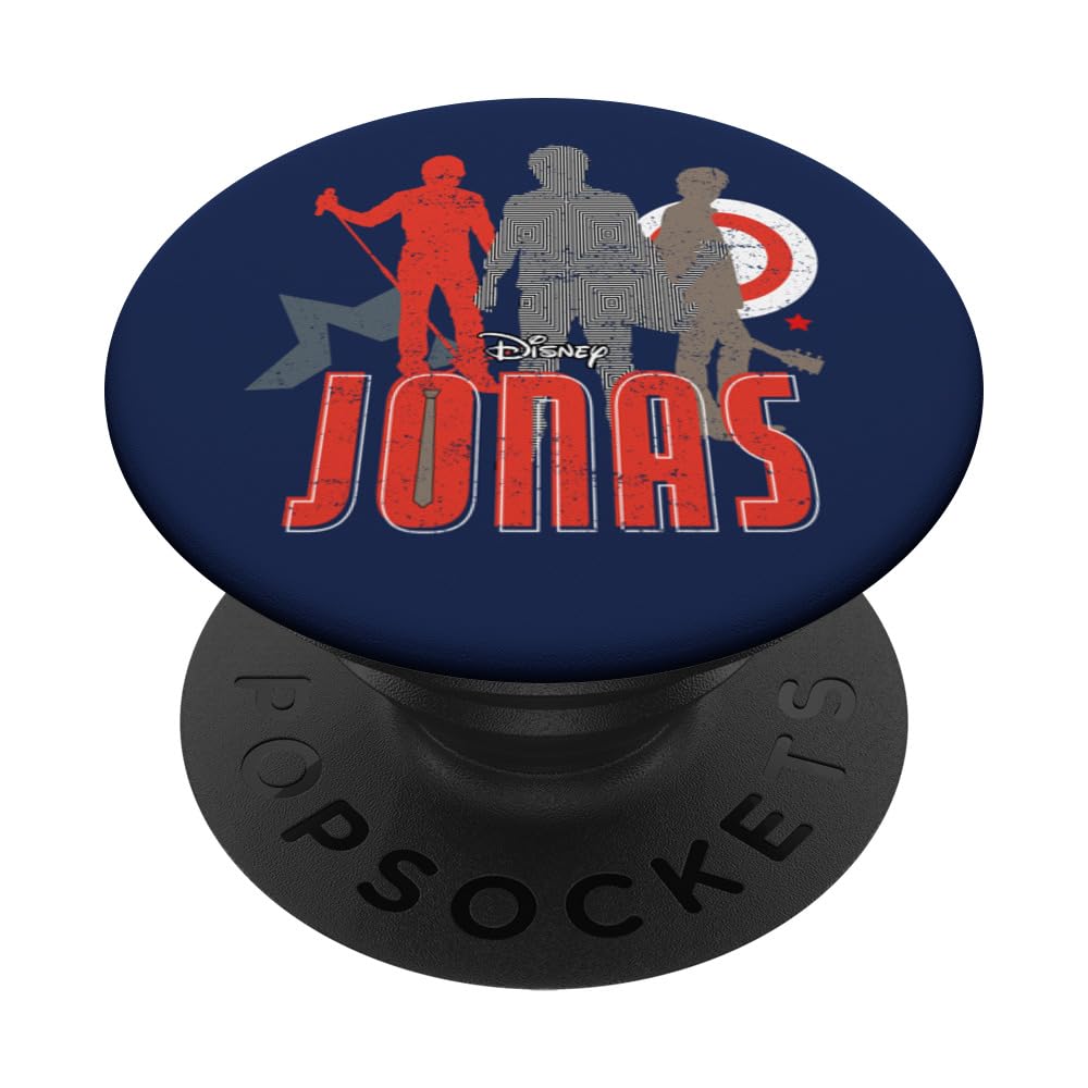 Disney Channel JONAS Nick Joe Kevin Silhouettes PopSockets Swappable PopGrip