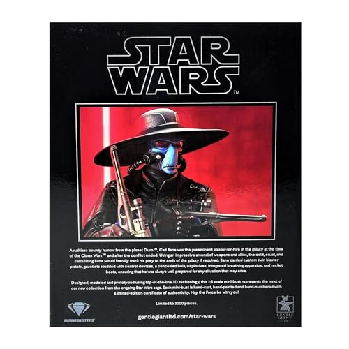 Diamond Select - Star Wars Clone Wars Cad Bane 1/6 Scale Bust