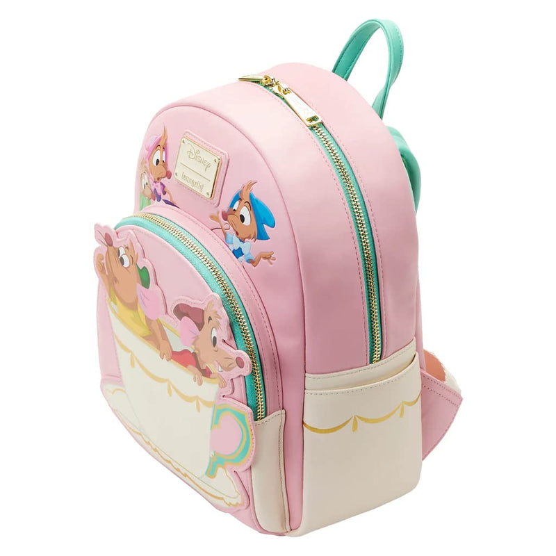 Loungefly - Mini Sac A Dos Disney Cinderella - Gus Gus and Jack Teacup - 0671803440289