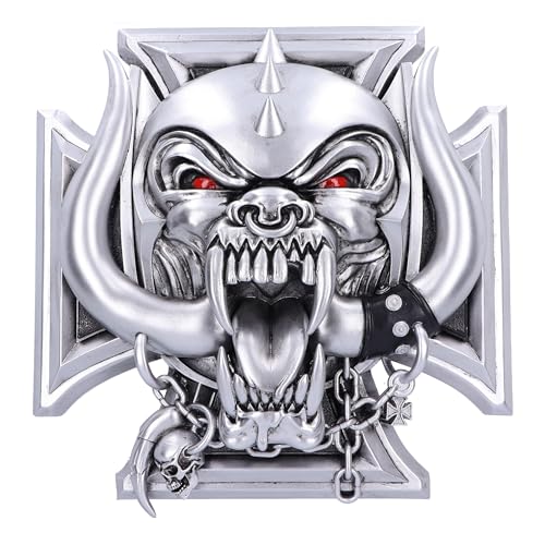 Nemesis Now Wall Plaque, Resin, Silver, 30cm