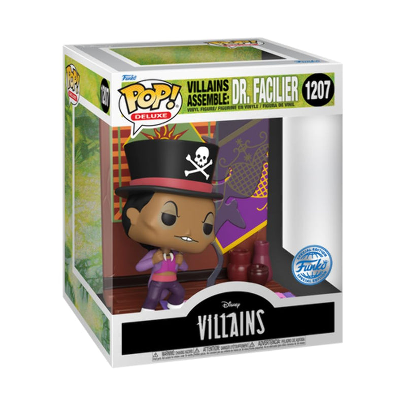 Funko Pop! Deluxe: Disney - Dr. Doctor Facilier - (Assemble) - Disney Villains - Collectable Vinyl Figure - Gift Idea - Official Merchandise - Toys for Kids & Adults - Movies Fans