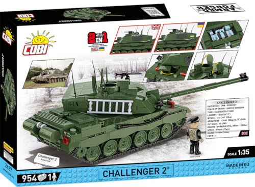 COBI 2627 Tanks and Vehicles, Multicoloured