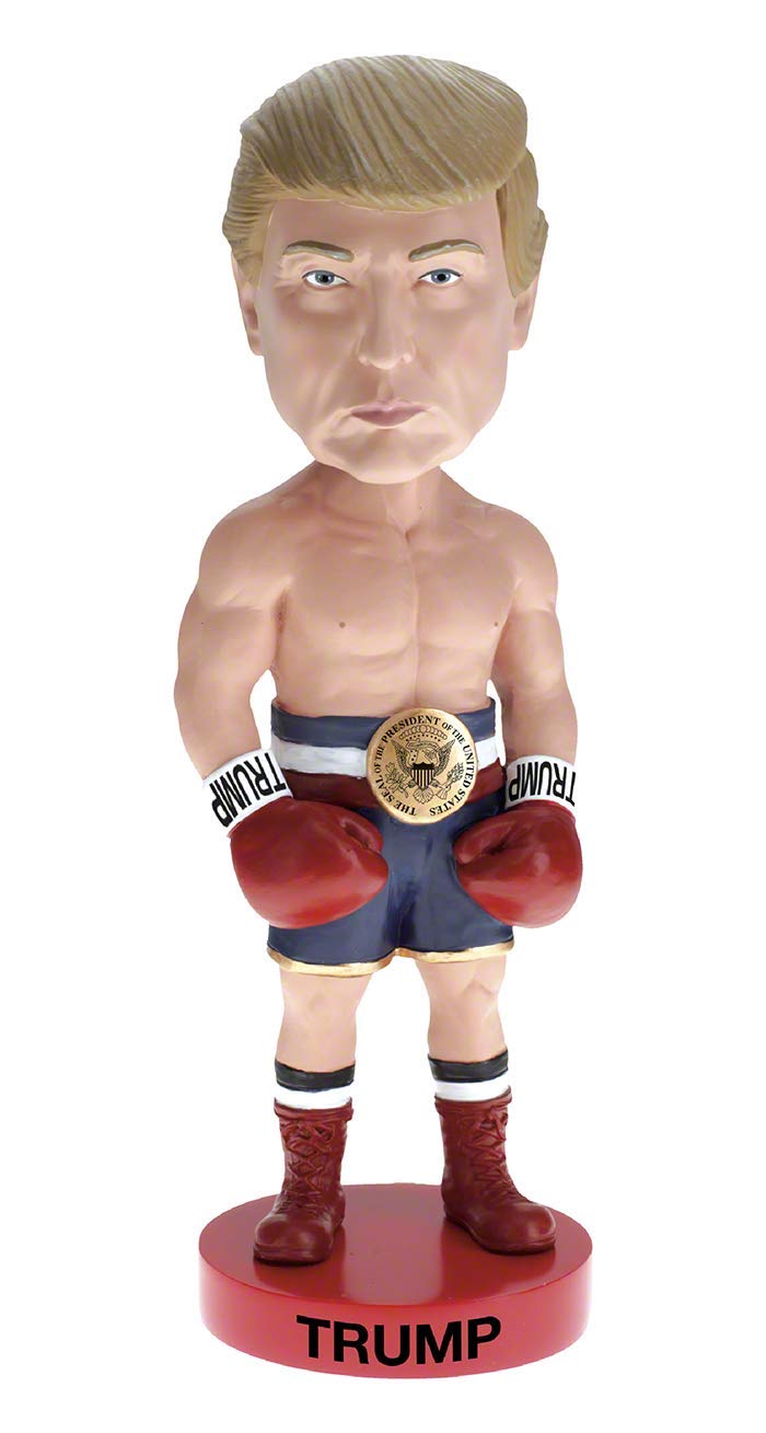 Royal Bobbles Donald Trump Boxer Bobblehead, Premium Polyresin Lifelike Figure, Unique Serial Number, Exquisite Detail