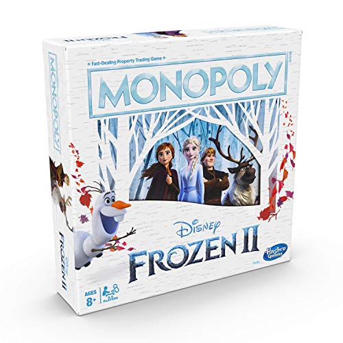 Monopoly Game: Disney Frozen 2 Edition Board Game for Ages 8 and up