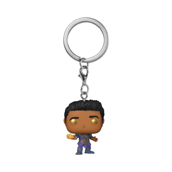 Funko POP! Keychain: Marvel Eternals - Kingo - the Eternals Novelty Keyring - Collectable Mini Figure - Stocking Filler - Gift Idea - Official Merchandise - Movies Fans - Backpack Decor