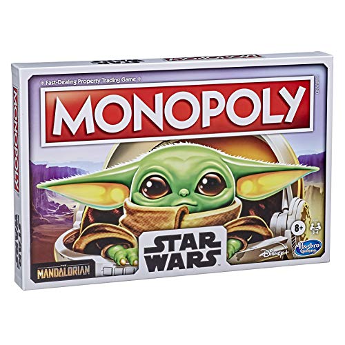 Monopoly: Star Wars The Child Edition Board Game for Families and Kids Ages 8 and Up, Featuring The Child, Who Fans Call 'Baby Yoda',Multicolor