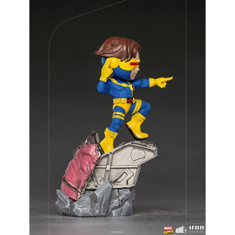 Iron Studios - Minico X-Men Cyclops Vinyl Statue, Multicolour, 1:10 (MARCAS47721-MC)