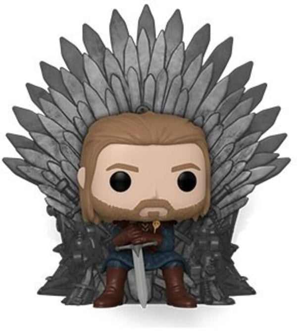 Funko POP! Deluxe: GOT - Ned Stark on Throne - Game Of Thrones - Collectable Vinyl Figure - Gift Idea - Official Merchandise - Toys for Kids & Adults - TV Fans - Model Figure for Collectors