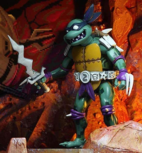 NECA TMNT Turtles in Time Series 1 Slash 7 Inch Scale Action Figure