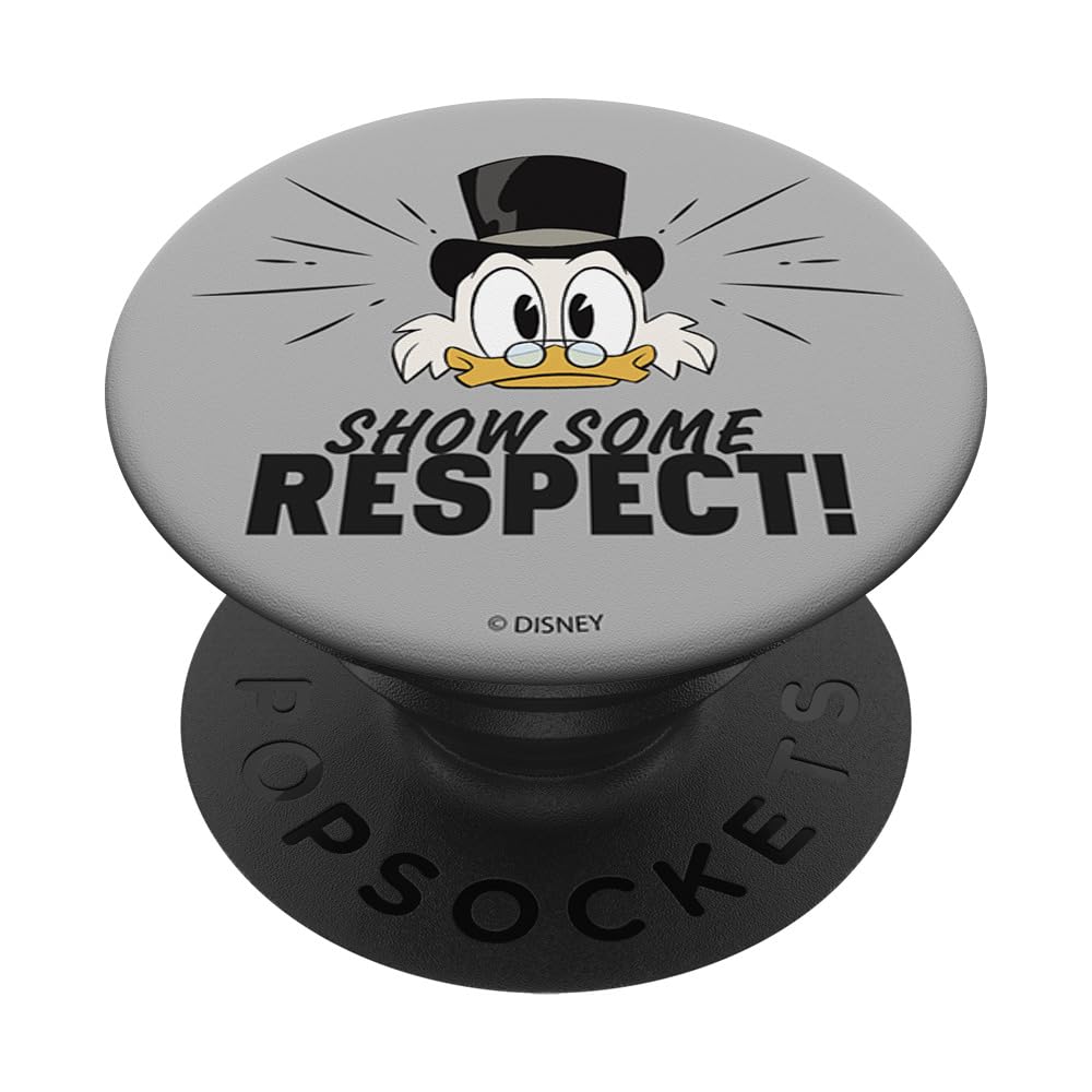 Disney DuckTales Scrooge Show Some Respect PopSockets Swappable PopGrip