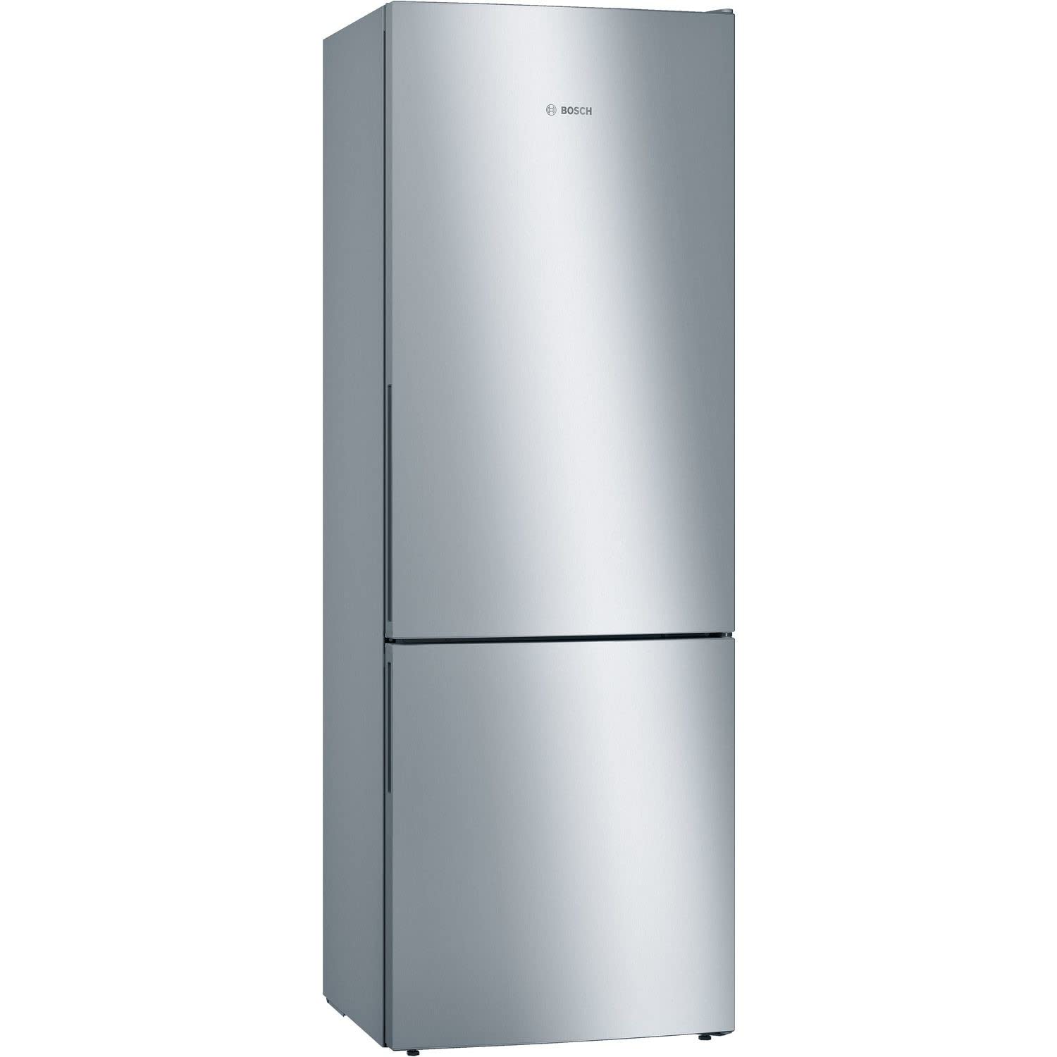 Bosch Home & Kitchen Appliances KGE49AICAG Serie 6 Freestanding Fridge Freezer with Easy Clean and VitaFresh, 201cm Low Frost, 419L capacity, 70cm XL wide, Inox