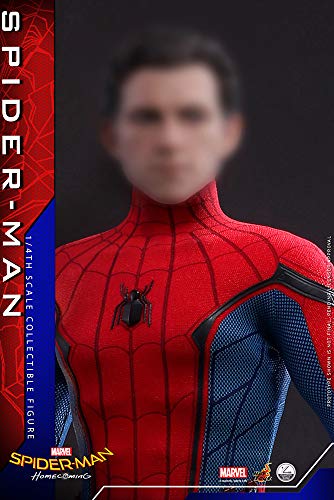 Hot Toys Quarter-Scale Spider-Man: Homecoming, 1/4 Scale Figure, Spider-Man, Multicoloured, (HT905037)