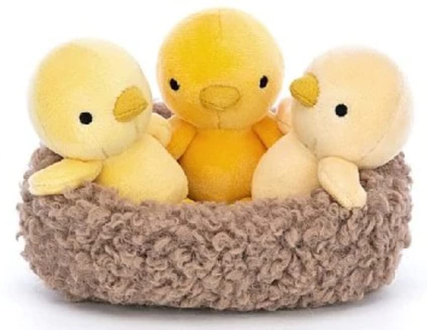 Jellycat Nesting Chicks Collectable Plush Decoration