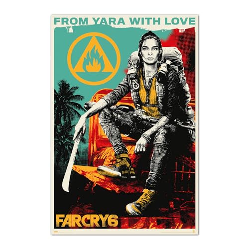 Grupo Erik Far Cry 6 From Yara With Love Poster - 36 x 24 inches / 91.5 x 61 cm - Shipped Rolled Up - Cool Posters - Art Poster - Posters & Prints - Wall Posters