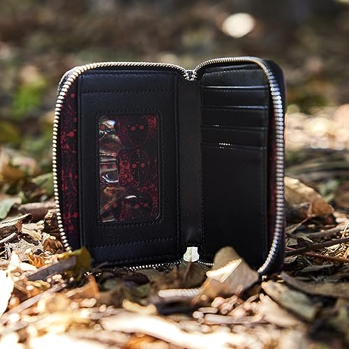 Loungefly Warner Brothers - Friday 13th - Jason - Wallet - Friday the 13th - Amazon Exclusive - Cute Collectable Purse - Gift Idea - Card Holder With Multiple Card Slots - Official Merchandise