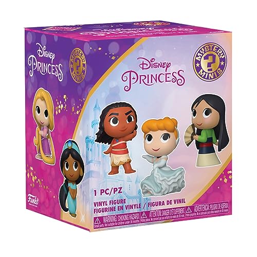 Funko Mystery Mini - Ultimate Princess - 1 Of 12 to Collect - Styles Vary - Disney Princesses - Collectable Vinyl Figure - Gift Idea - Official Merchandise - Toys for Kids & Adults - Movies Fans