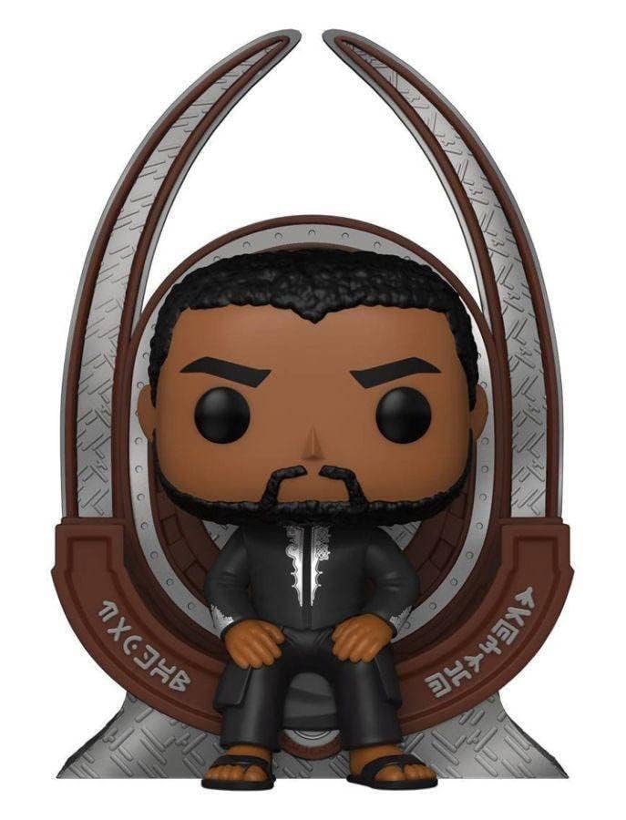 Funko Pop! Deluxe Marvel: Black Panther Legacy S1 - T'Challa on Throne (Special Edition)