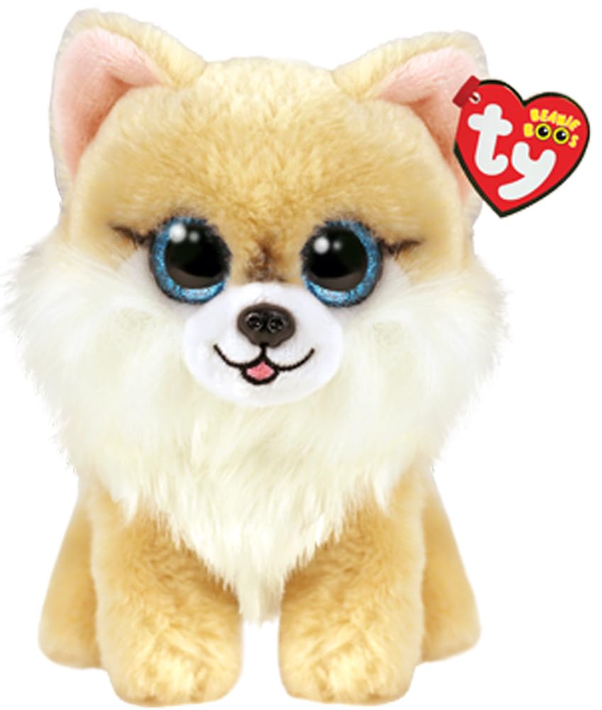 TY Honeycomb Corgi Beanie Boo Regular | Beanie Baby Soft Plush Toy | Collectible Cuddly Stuffed Teddy