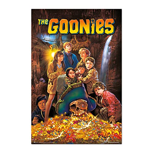 Grupo Erik The Goonies Treasure Poster - 36 x 24 inches / 91.5 x 61 cm - Shipped Rolled Up - Cool Posters - Art Poster - Posters & Prints - Wall Posters