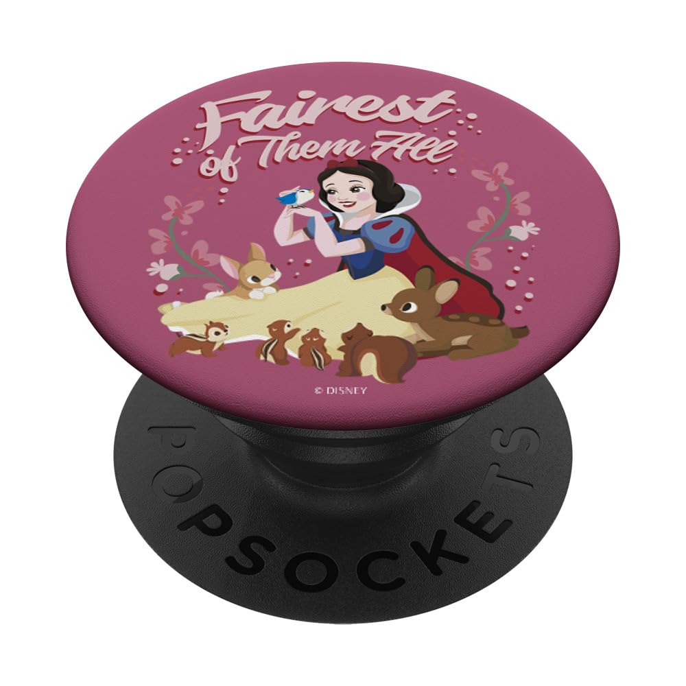 Disney Snow White Fairest Floral Wreath PopSockets Swappable PopGrip