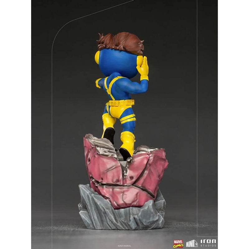 Iron Studios - Minico X-Men Cyclops Vinyl Statue, Multicolour, 1:10 (MARCAS47721-MC)