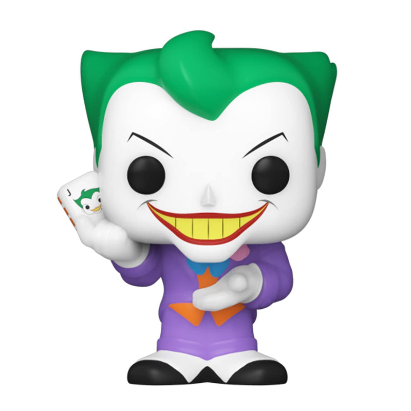 Funko Bitty POP! DC - Harley Quinn, the Joker, Poison Ivy and A Surprise Mystery Mini Figure - 0.9 Inch (2.2 Cm) - DC Comics Collectable - Stackable Display Shelf Included - Gift Idea - Cake Topper