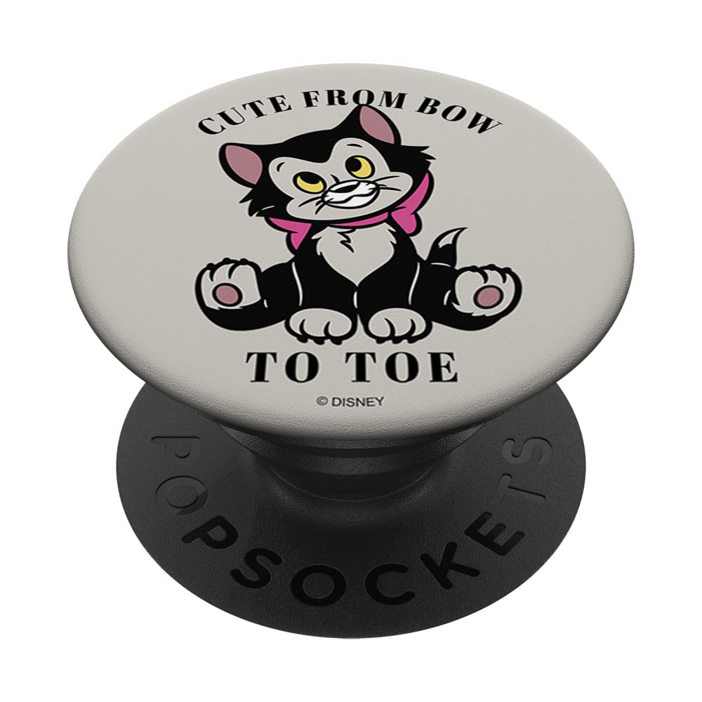 Disney Pinocchio Figaro Cute From Bow To Toe PopSockets Swappable PopGrip