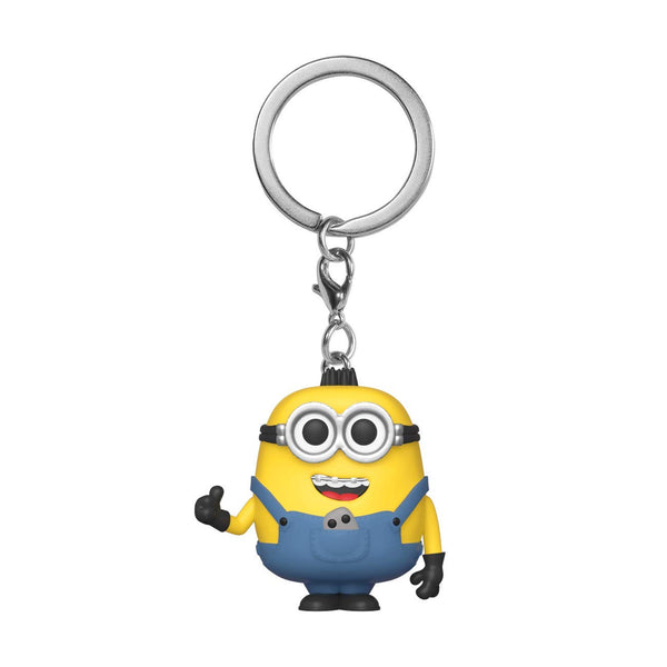 Funko Pop! Keychain: Minions 2- Pajama Bob - Despicable Me: Minions Novelty Keyring - Collectable Mini Figure - Stocking Filler - Gift Idea - Official Merchandise - Movies Fans - Backpack Decor