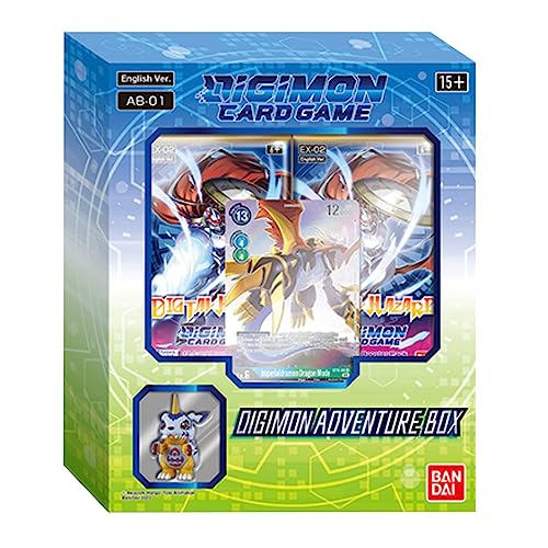 Bandai | Digimon Card Game: Adventure Box AB-01 | Card Game | Ages 6+ | 2 Players | 10 Minutes Playing Time