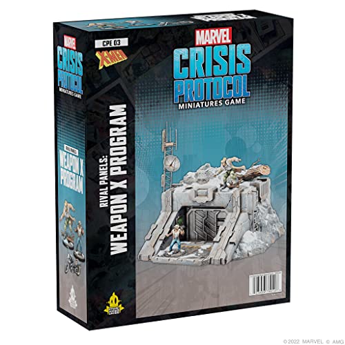 Atomic Mass Games | Weapon X Program Rivals Panels: Marvel Crisis Protocol | Miniatures Game | Ages 14+ | 2+ Players | 45+ Minutes Playing Time