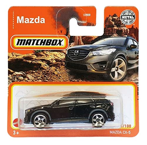 Matchbox - Mazda CX-5 - MBX 63/100 - GXM81 - Short Card - Black - Superfast Lesney - Mattel 2021