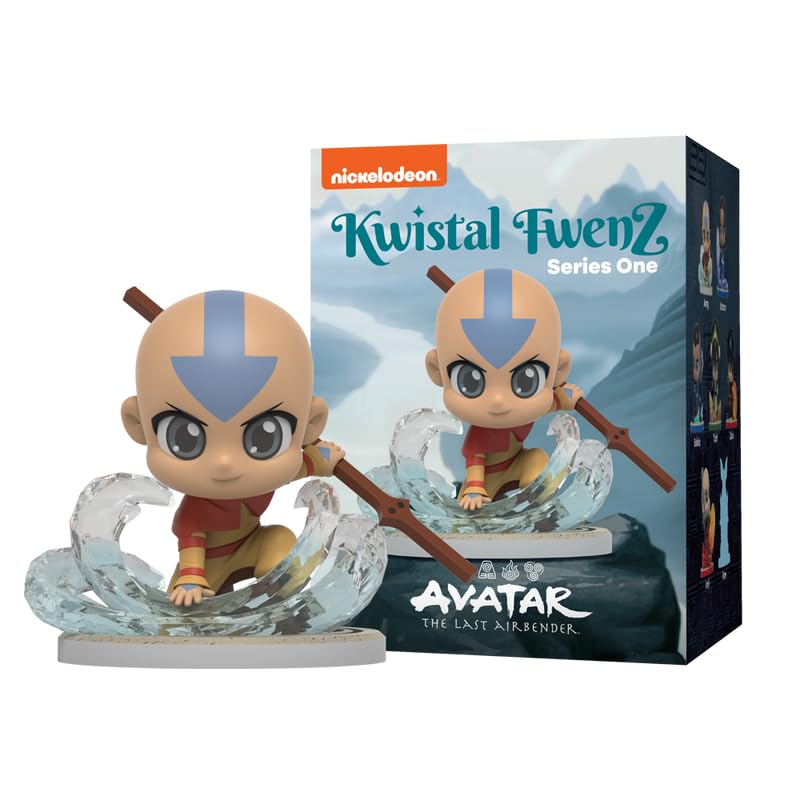 Mighty Jaxx Avatar The Last Airbender Kwistal Fwenz Series 1 | Blind Box Toy Collectible Figurines | One Pack - Contains One Random Figure