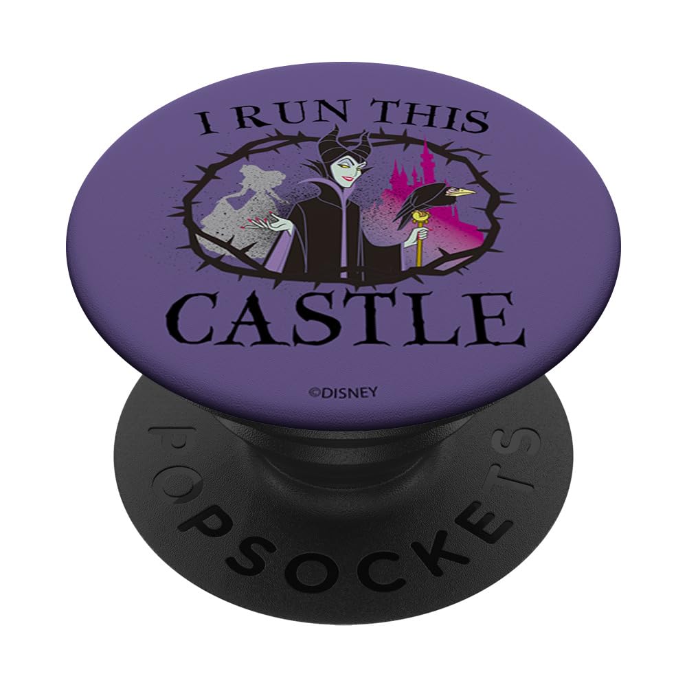 Disney Sleeping Beauty Maleficent I Run This Castle Thorns PopSockets Swappable PopGrip