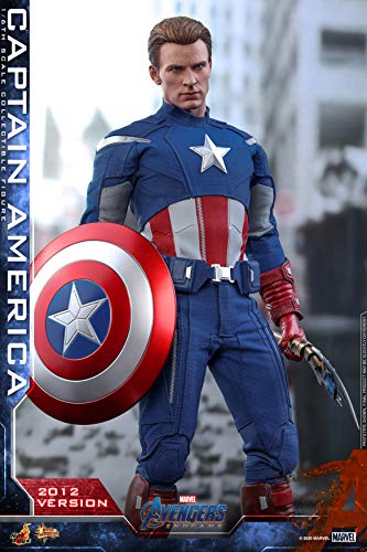 Hot Toys - 1:6 Captain America - 2012 Version, Multicolor