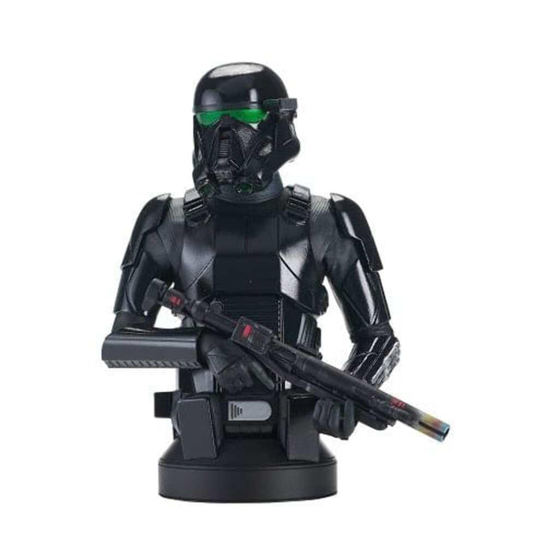 Diamond Select Toys Star Wars: The Mandalorian: Death Trooper 1:6 Scale Resin Bust, Multicolor