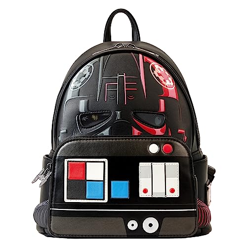 Loungefly Disney - Star Wars Tie Fighter - Backpack - Amazon Exclusive - Premium Vegan Leather - Gift Idea - Official Merchandise - for Boys, Girls Men and Women - Movies Fans