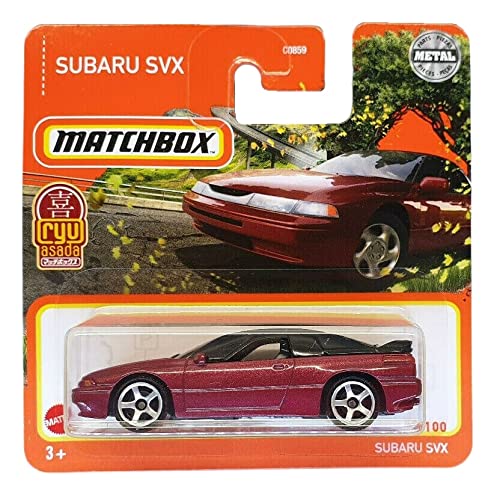 Matchbox - Subaru SVX - MBX 88/100 - GXN06 - Short Card - Ryu Asada - Superfast Lesney - Mattel 2021