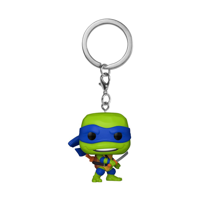 Funko Pop! Keychain: Teenage Mutant Ninja Turtles - (Teenage Mutant Ninja Turtles (TMNT) ) - Leonardo Novelty Keyring - Collectable Mini Figure - Stocking Filler - Gift Idea - Official Merchandise