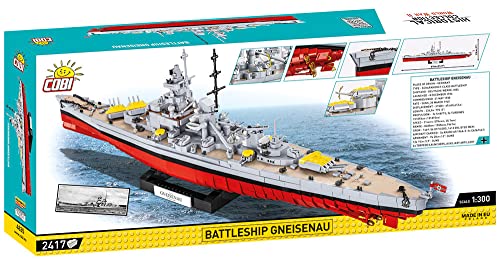 COBI Battleship Gneisenau