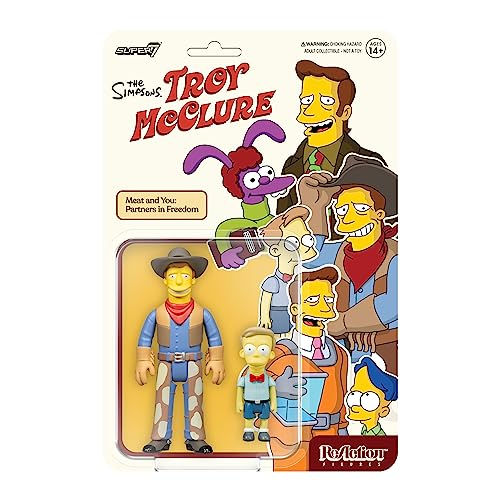 SUPER7 - The Simpsons ReAction Wave 2 - Troy McClure Meat And You: Partners In Freedom