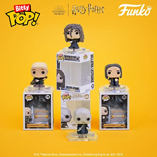 Funko Bitty POP! Harry Potter - Hermione Granger™, Rubeus Hagrid™, Ron Weasley™ and A Surprise Mystery Mini Figure - 0.9 Inch (2.2 Cm) Collectable - Stackable Display Shelf Included - Gift Idea