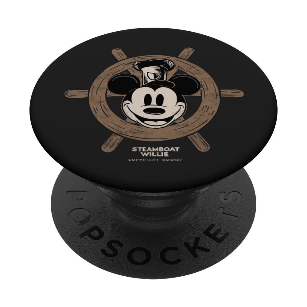 Disney 100 Mickey Mouse Steamboat Willie Wheel D100 PopSockets Swappable PopGrip