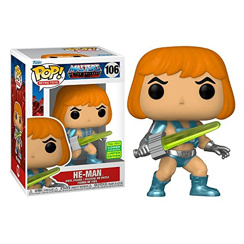 Funko He-Man with Sword of Power Summer Convention Limited Edition #106 Protector and Box Include