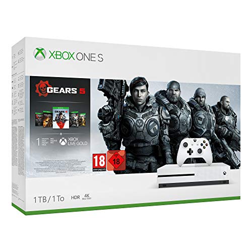 Xbox One S 1TB Console - Gears 5 Bundle