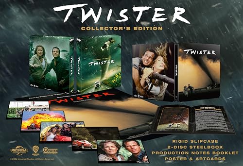 Twister [Collector's Edition Steelbook] [4K Ultra HD] [1996]