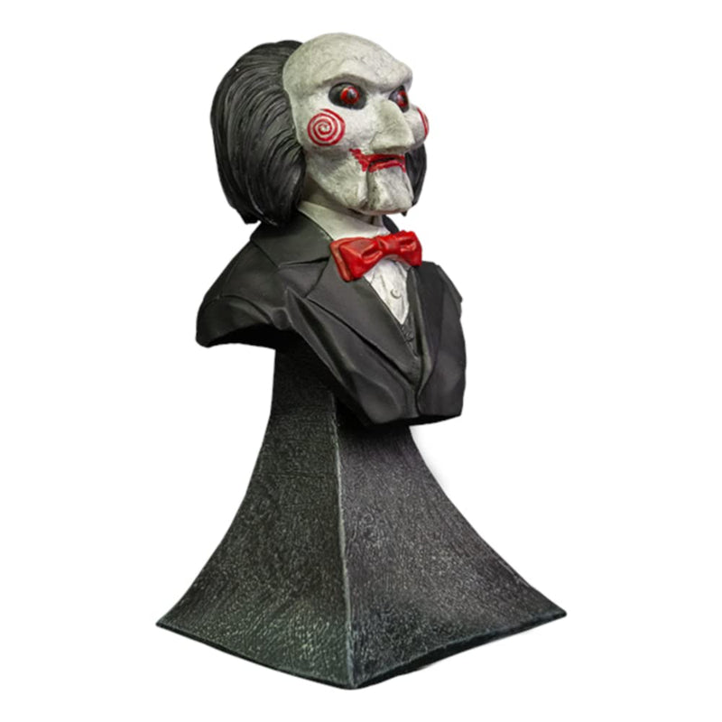 Trick Or Treat Studios Saw Mini Bust Billy Black/White/Red, Hand Painted, 100% Polyresin, in Collector's Box