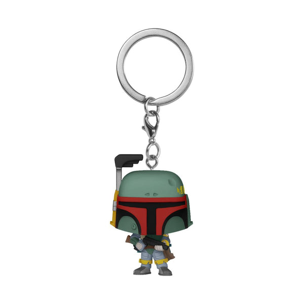 Funko POP! Keychain: Star Wars - Boba Fett Novelty Keyring - Collectable Mini Figure - Stocking Filler - Gift Idea - Official Merchandise - Movies Fans - Backpack Decor